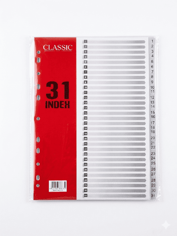 Classic Grey Divider 1-31